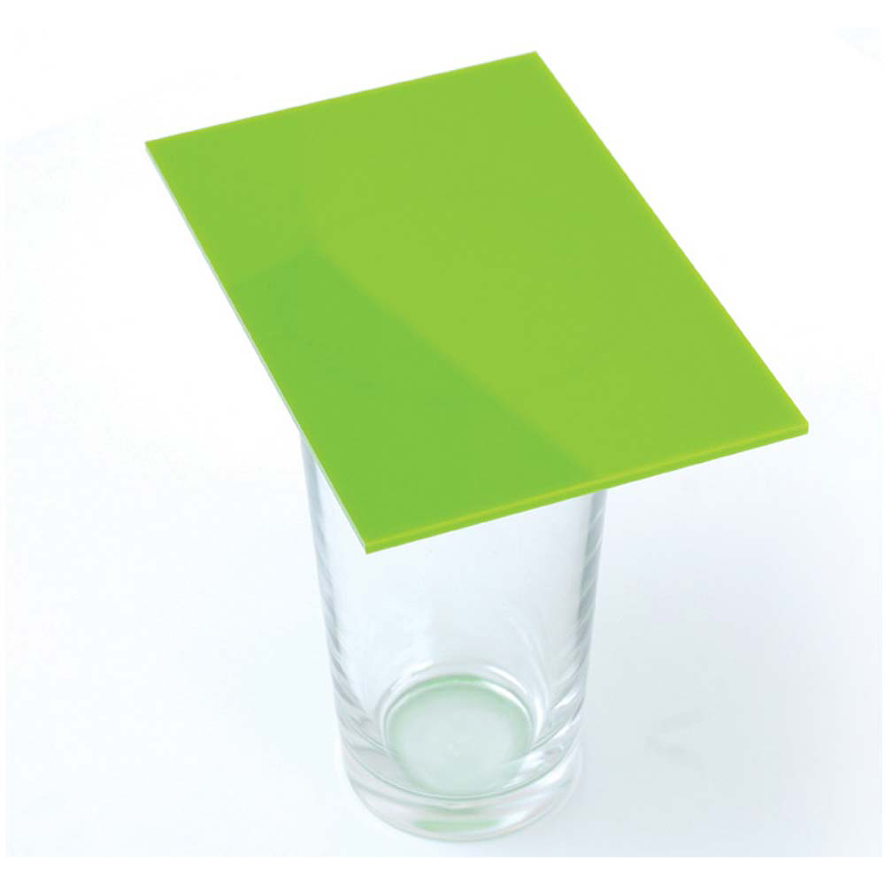 Premium Cast Acrylic 3mm Sheet - Solid Lime Green 1000 x 500mm