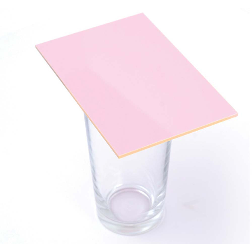 Premium Cast Acrylic 3mm Sheet - Solid Pink 1000 x 500mm
