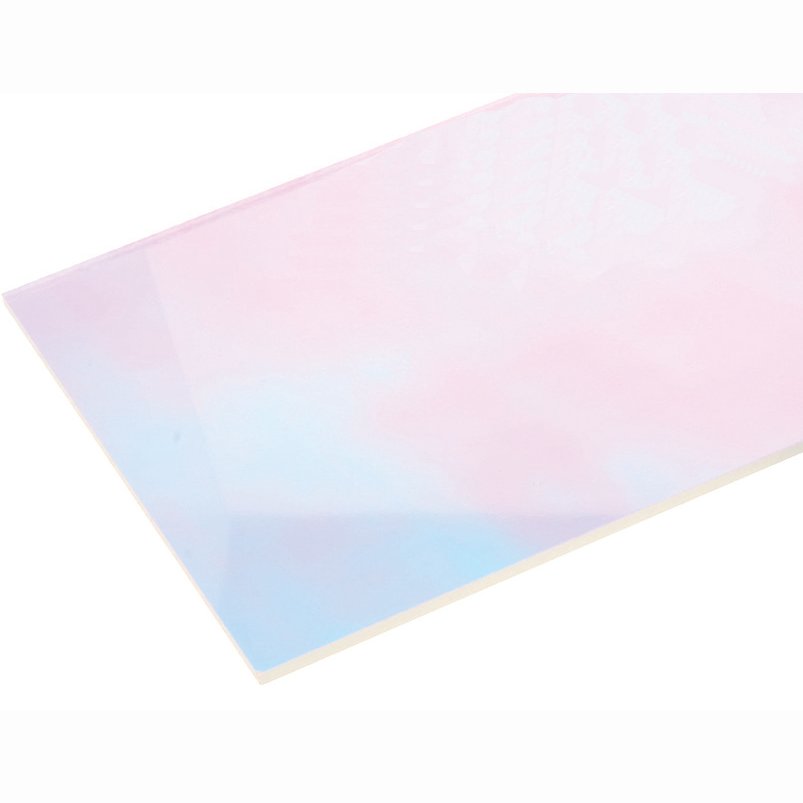 Iridescent Cast Acrylic 3mm Sheet - Rainbow 600 x 400mm