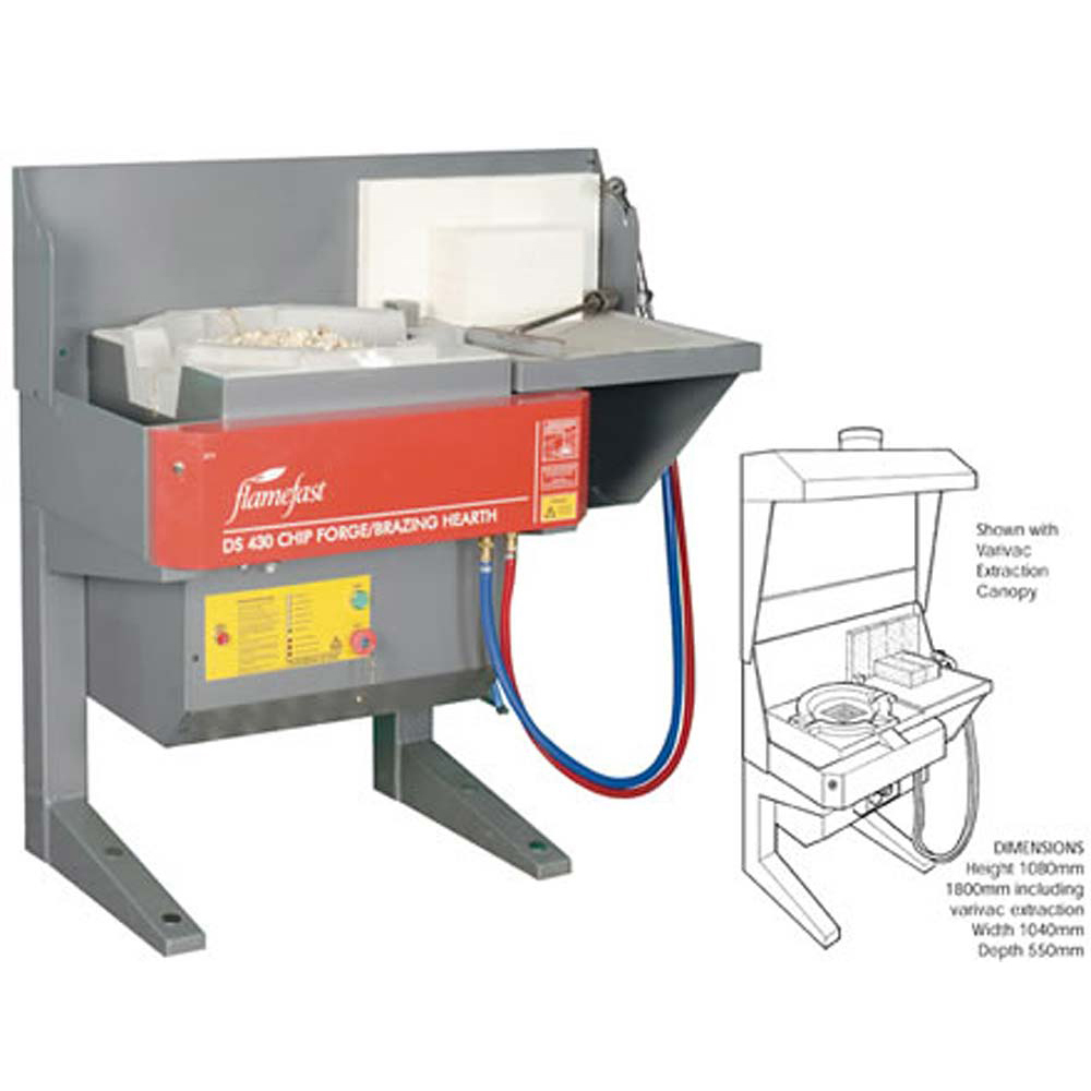 Flamefast Chip Forge and Brazing Hearth DS430S
