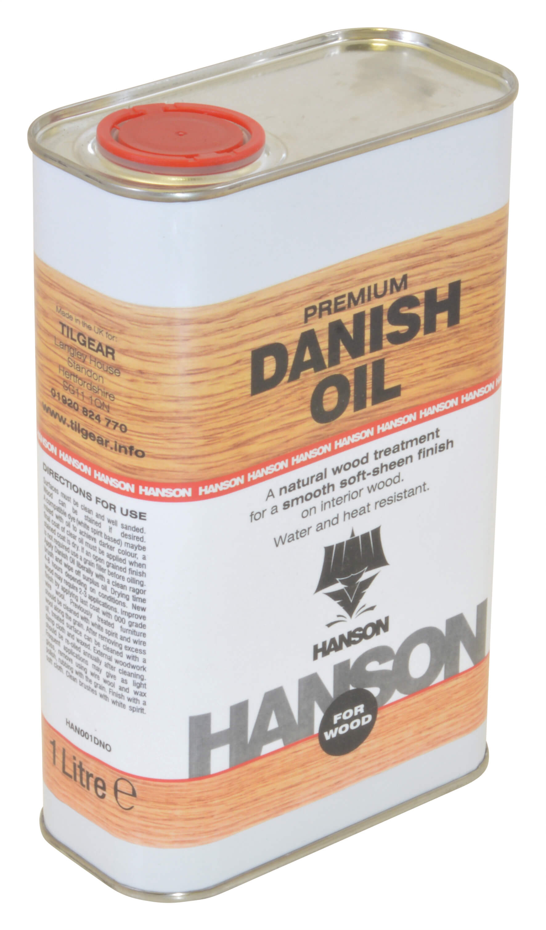 Hanson Danish Oil - 1 Litre