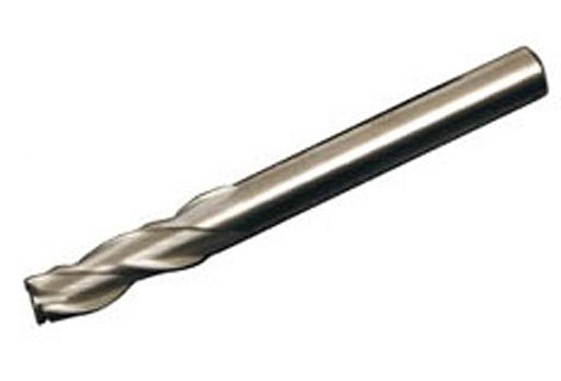 Solid Carbide 3-Flute Milling Cutter - 4mm x 12mm