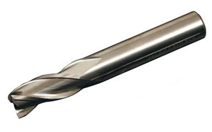 Solid Carbide 3-Flute Milling Cutter - 10mm x 22mm