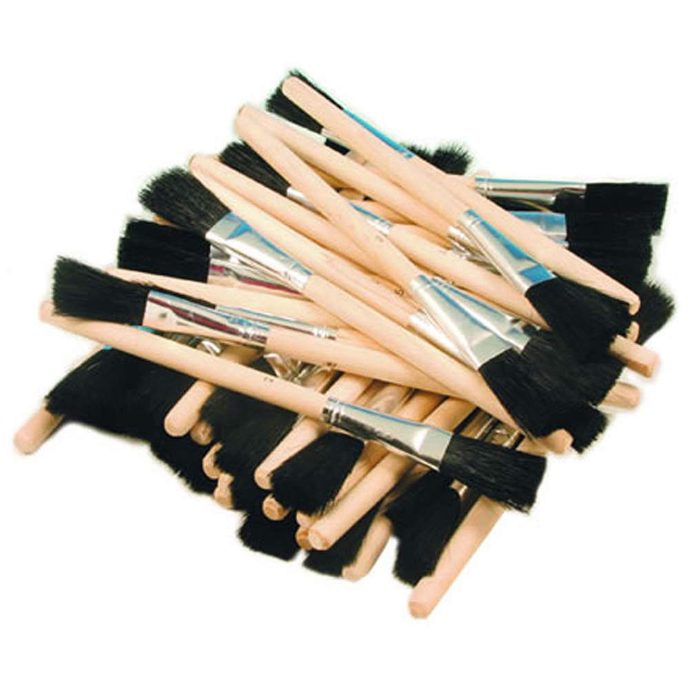 Disposable Brushes ½ (Pack of 10), Paint Brushes, Painting & Decorating, Vocational Studies