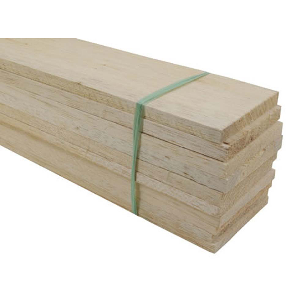 Balsa Thick Sections - 75mm (Pack of 10)