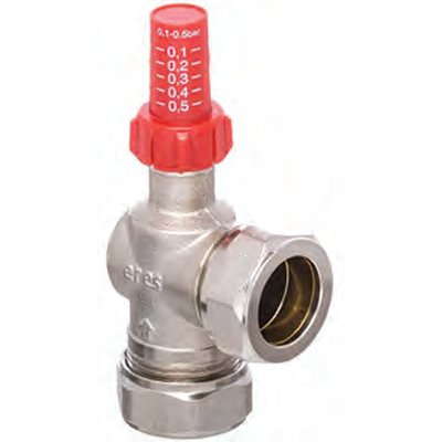Eres Automatic By-Pass Valve Angled 22mm