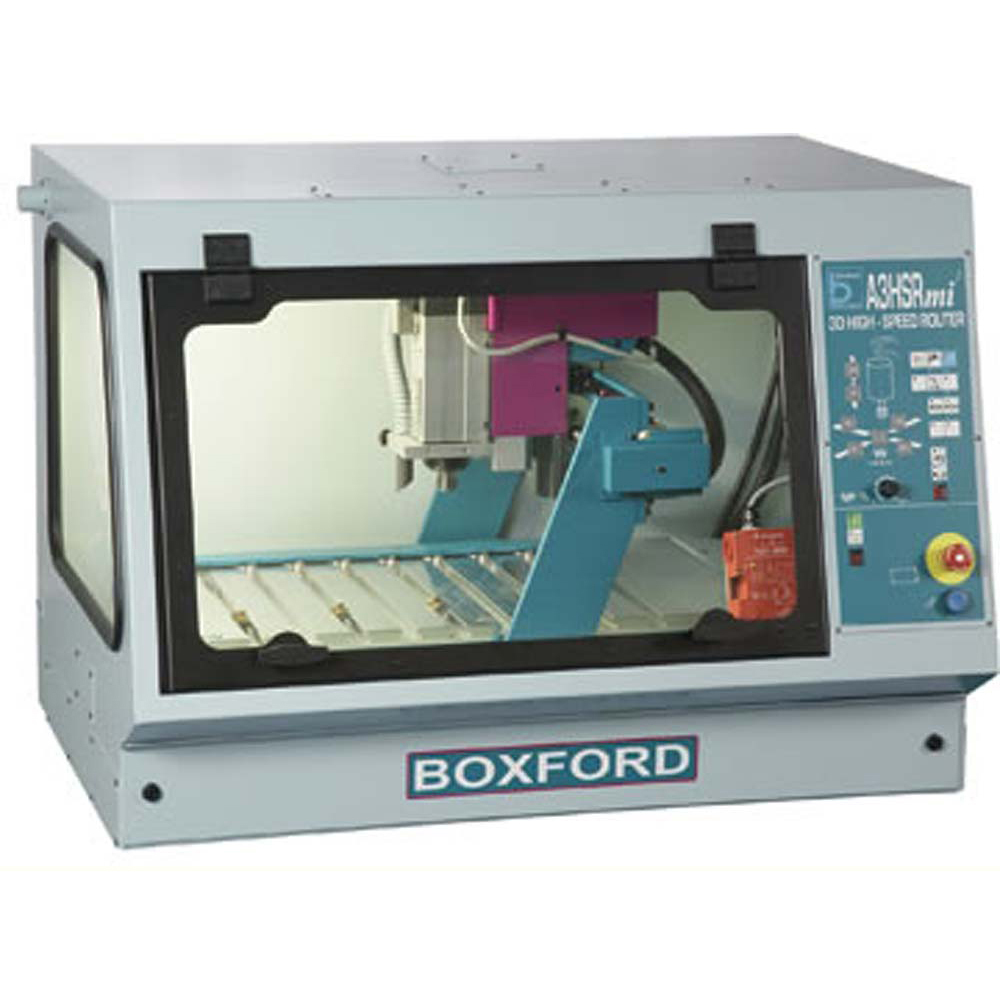 Boxford A3HSRmi2 Bench Mounted CNC Router - cuts wood, plastic and non-ferrous metals