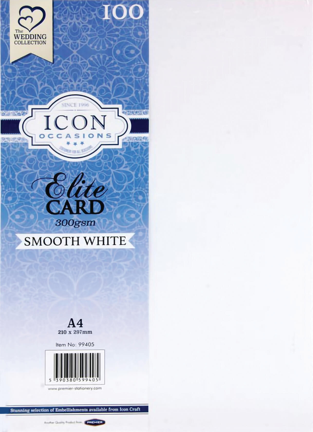 Smooth Finish Card White A4 300gsm - Pack of 100