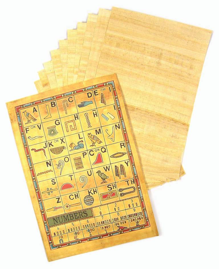 Egyptian Papyrus 20cm x 30cm - Pack 10