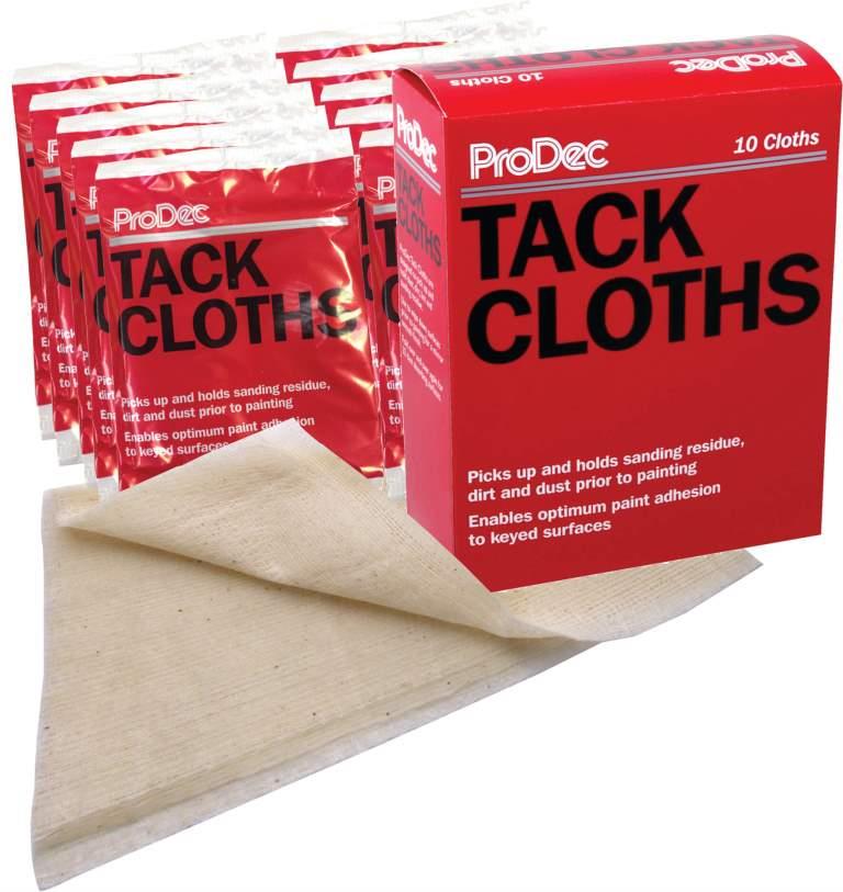Tack Cloths - pack of 10