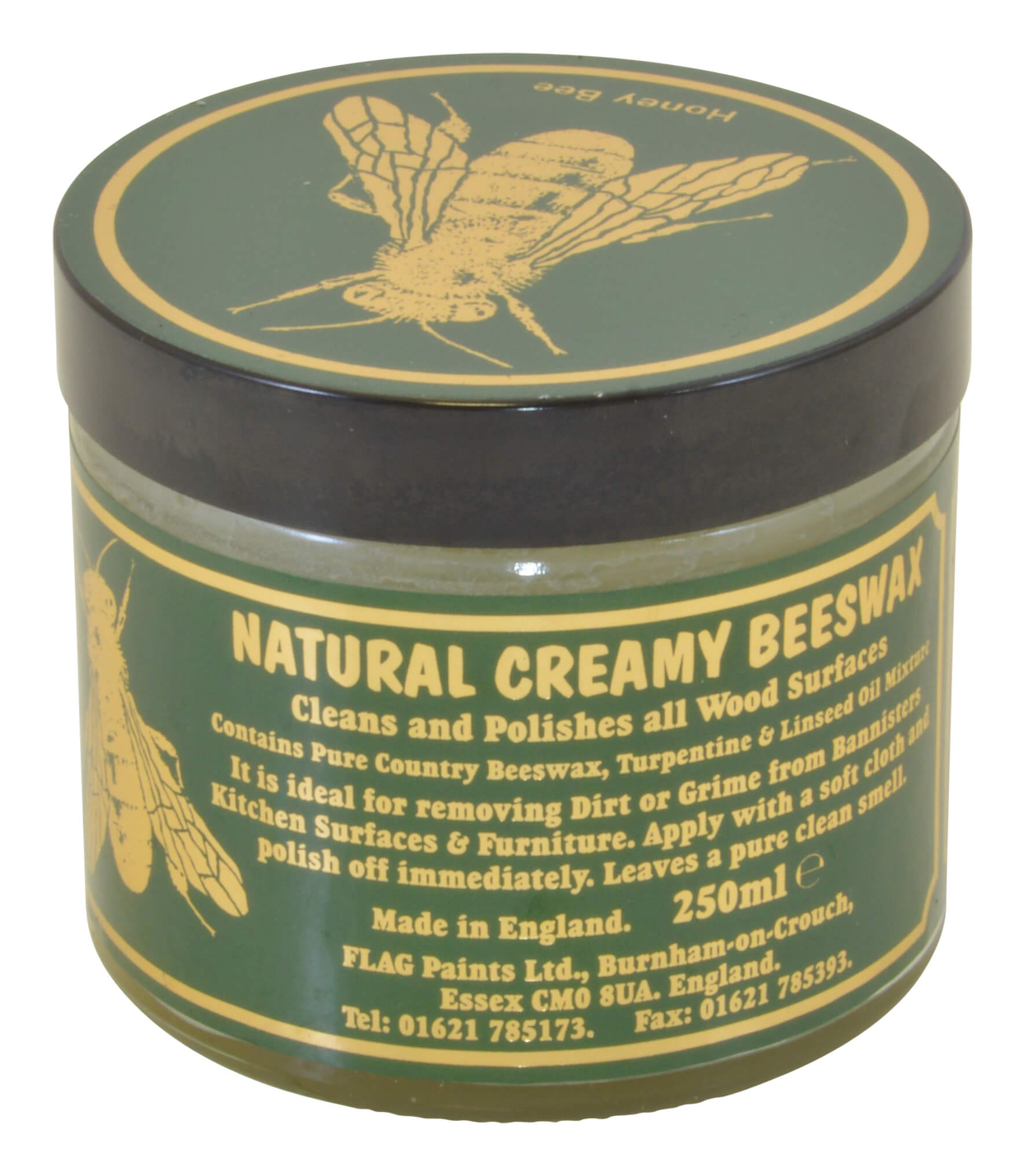 Natural Creamy Beeswax - 250ml