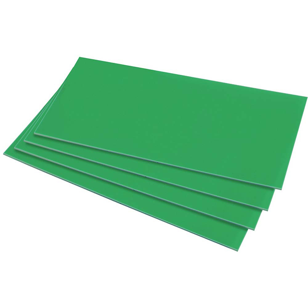 HIPS 1.0mm Sheet - 610 x 457mm - Green