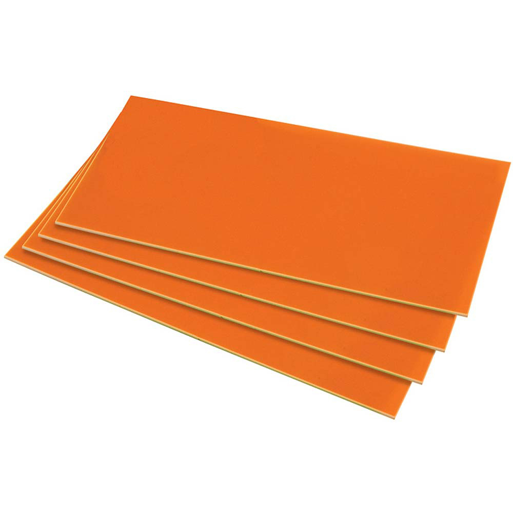 HIPS 1.00mm Sheet - 610 x 457mm - Orange