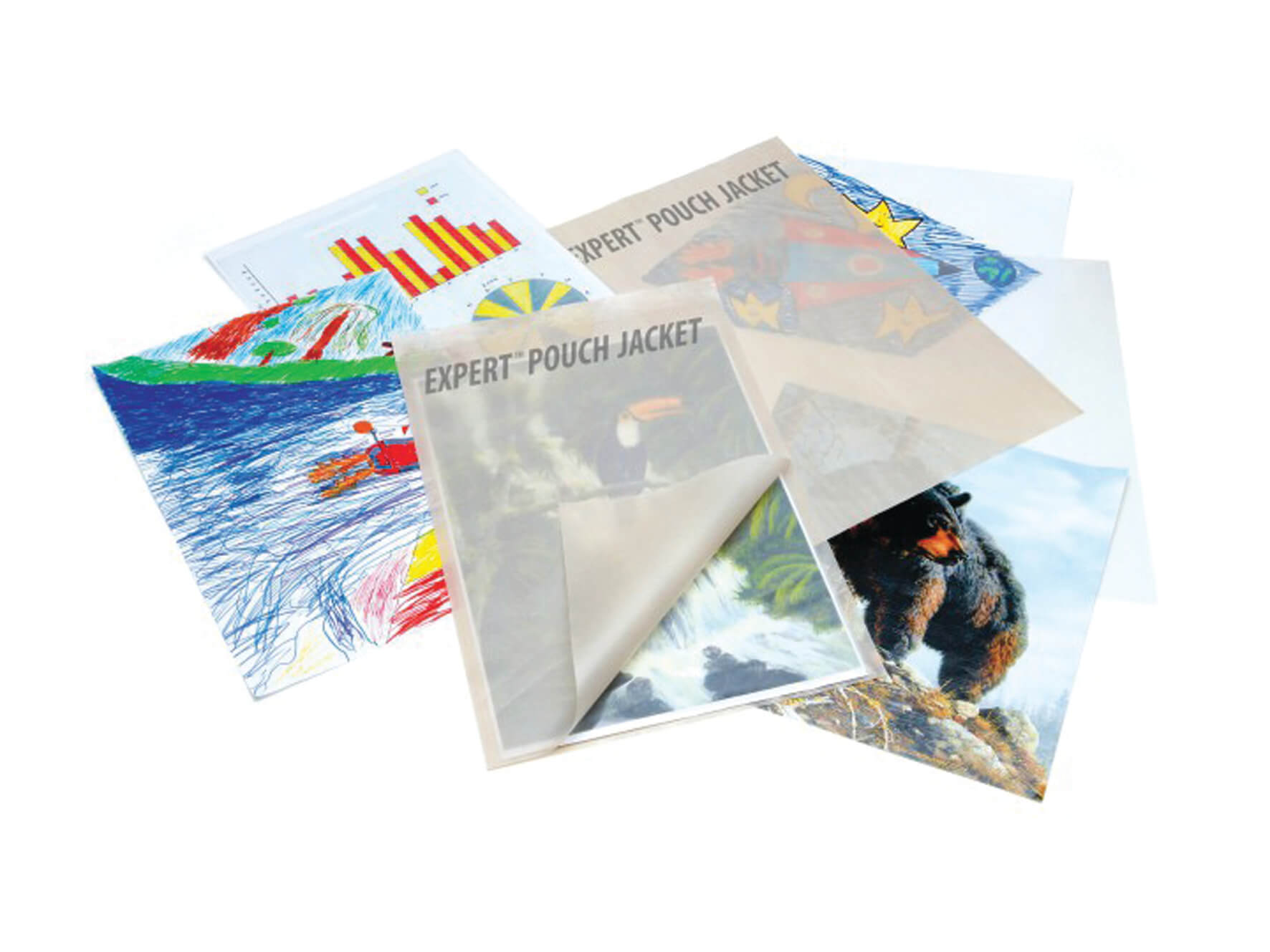 Clear Gloss Laminating Pouches - A3 - pack of 100