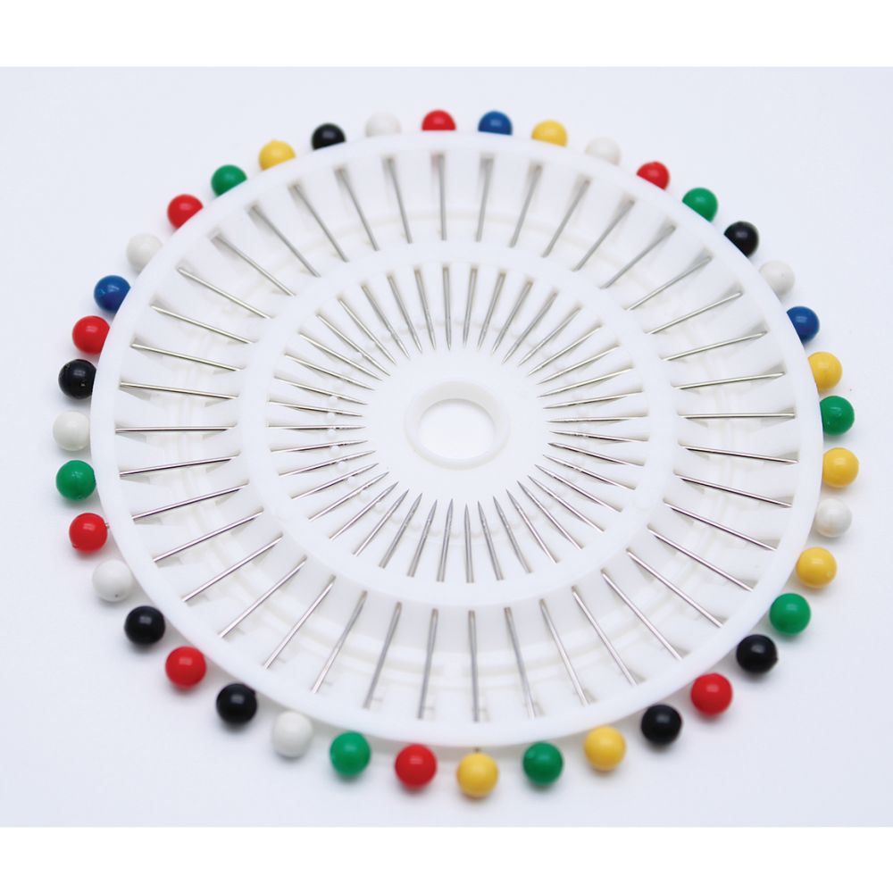 Plastic Headed Pins - Pack of 40