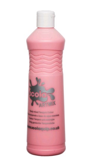 Ready Mixed Poster Paint Pink - 600ml