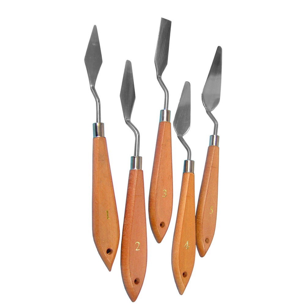 Steel Palette Knives Pack 5