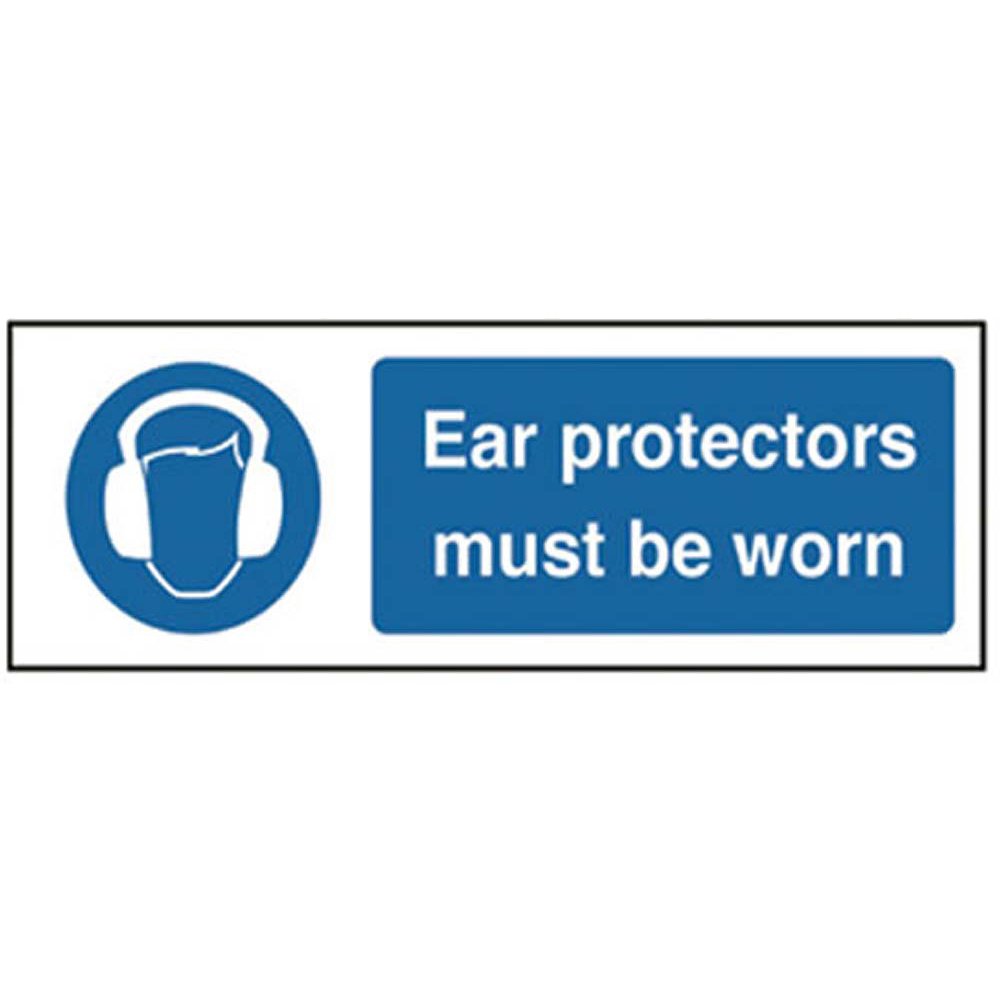 Ear Protectors Must Be Worn R/P 300 x 100mm