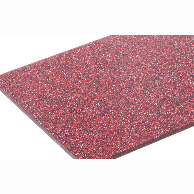 Glitter Cast Acrylic 3mm Sheet - Red 600 x 400mm