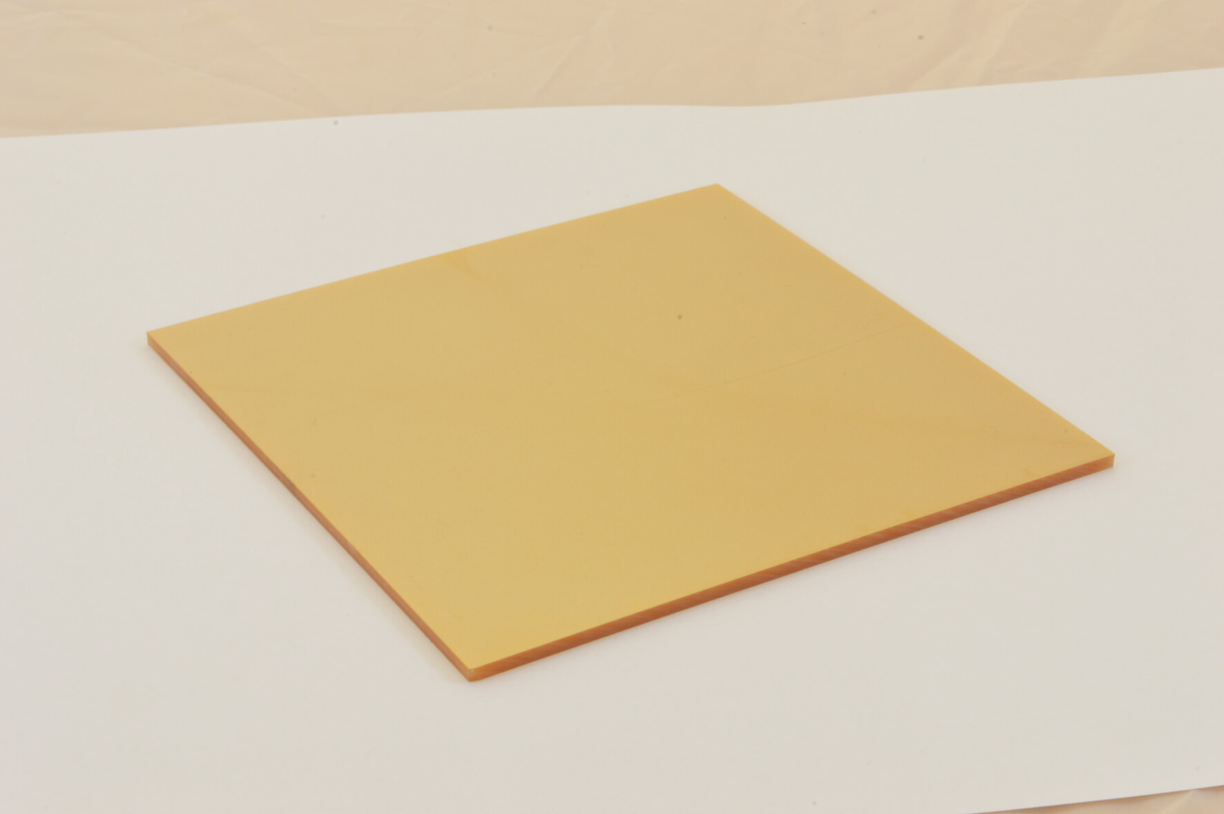 Pearlescent Cast Acrylic 3mm Sheet - Caramel Gold 600 x 400mm