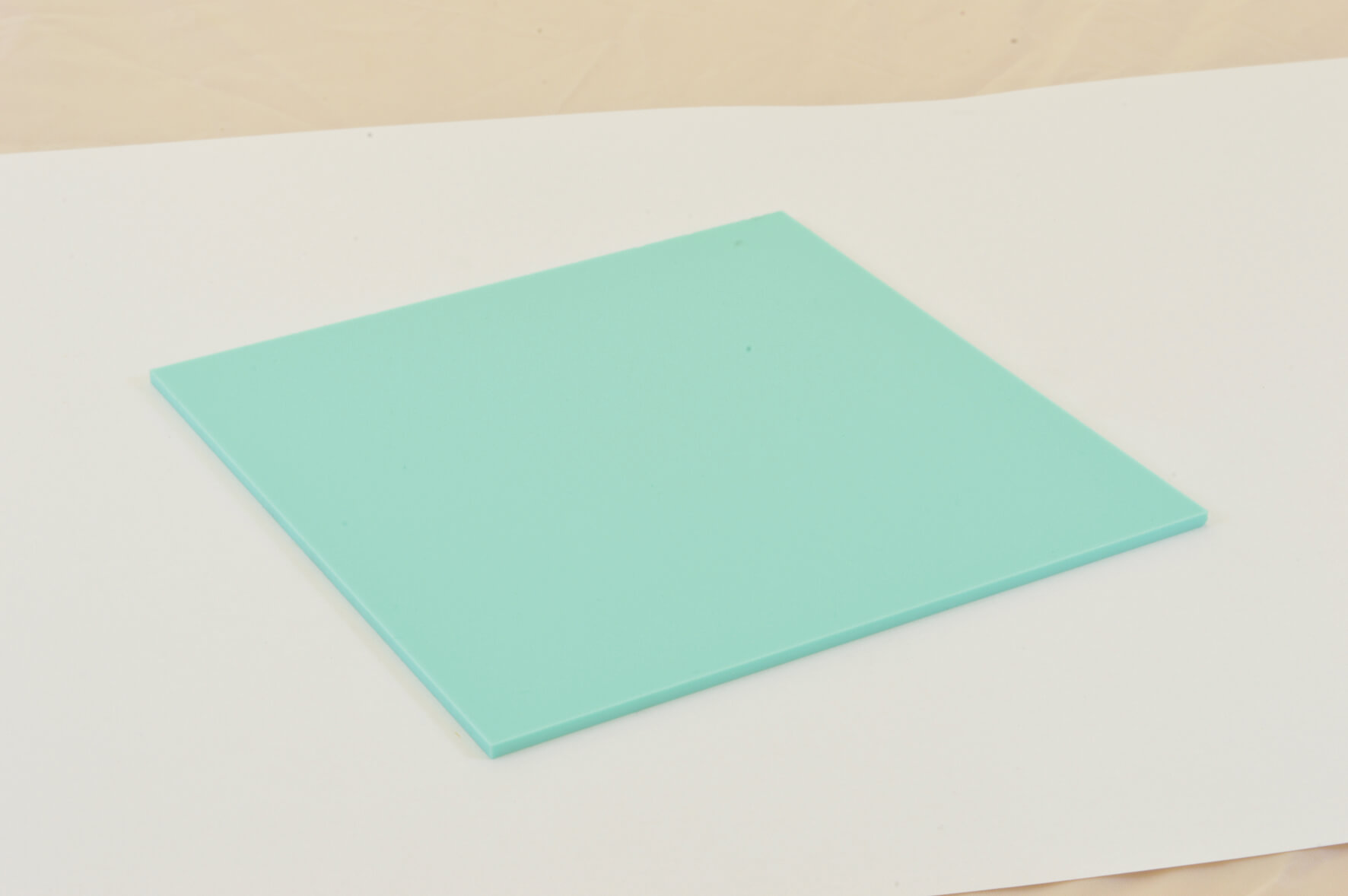 Pastels Cast Acrylic 3mm Sheet - Spearmint Green 600 x 400mm
