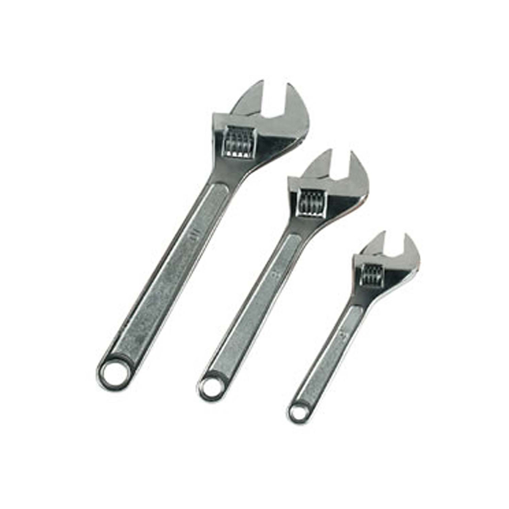 Adjustable Spanner Set 1 of Each Size 6, 8 And 10