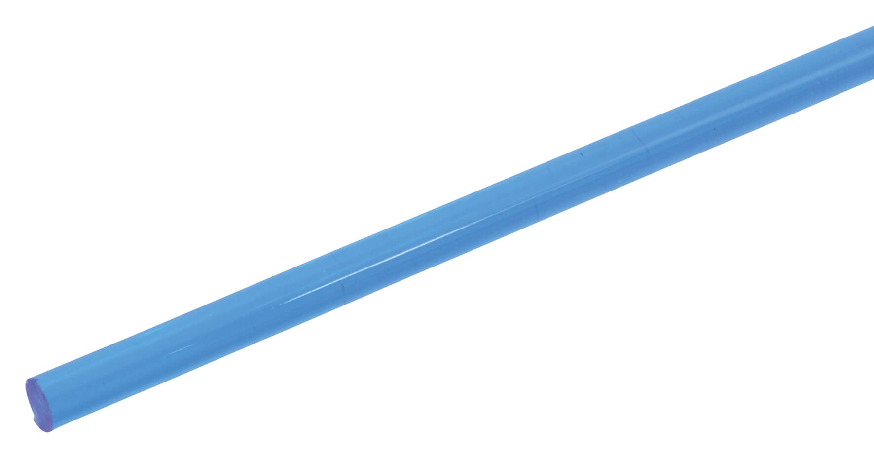 Transparent Acrylic Rod 4.8mm x 610mm - Blue