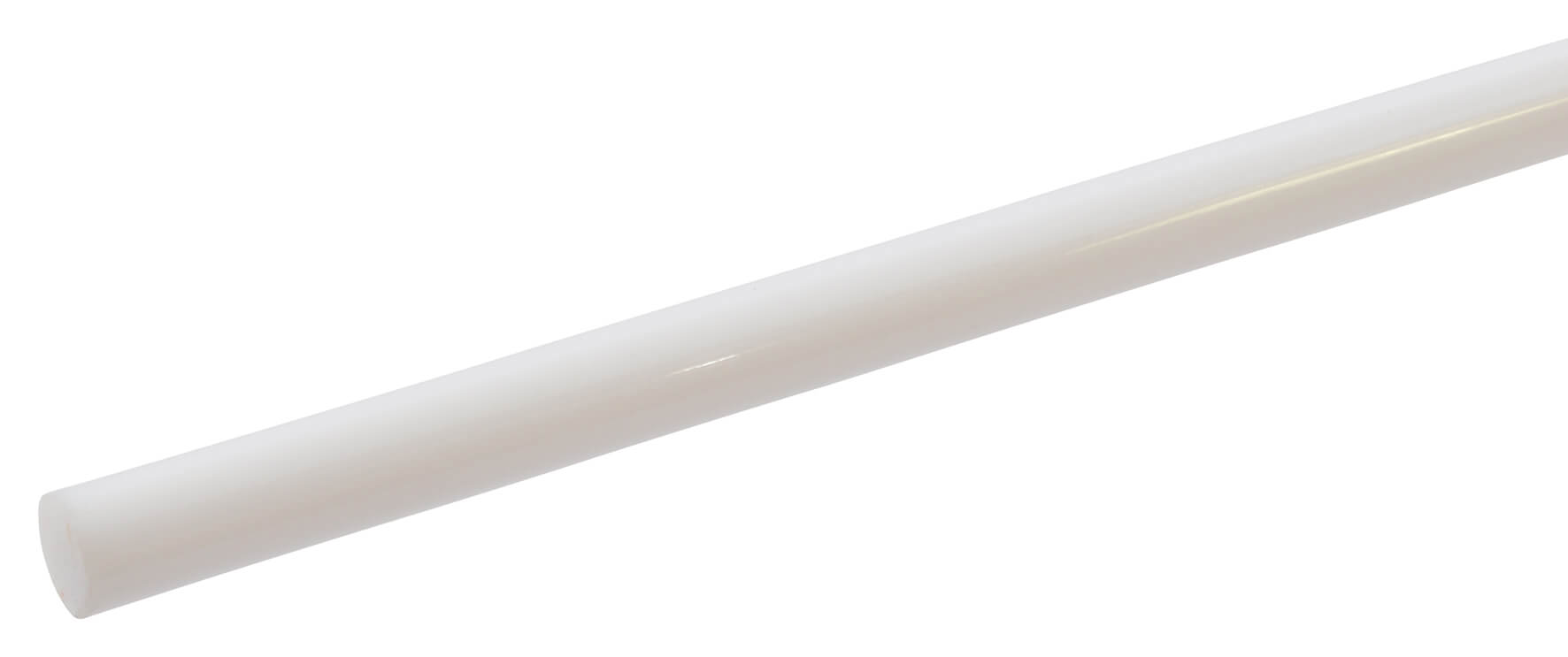 Acrylic Rod 6.4mm x 610mm - Solid White