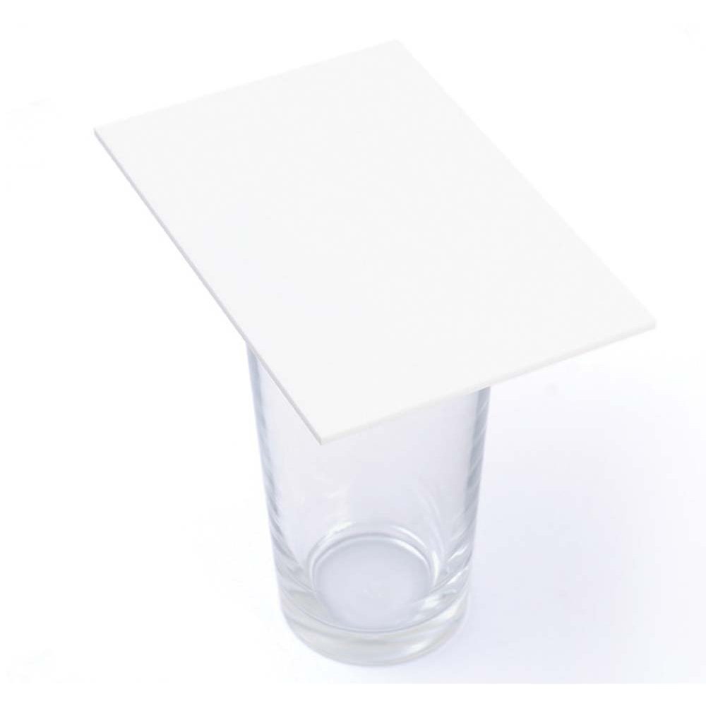 Standard Cast Acrylic 3mm Sheet - Solid White 1000 x 600mm