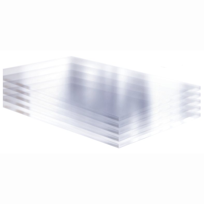 Standard Cast Acrylic 3mm Sheet - Clear 600 x 400mm - Pack of 5