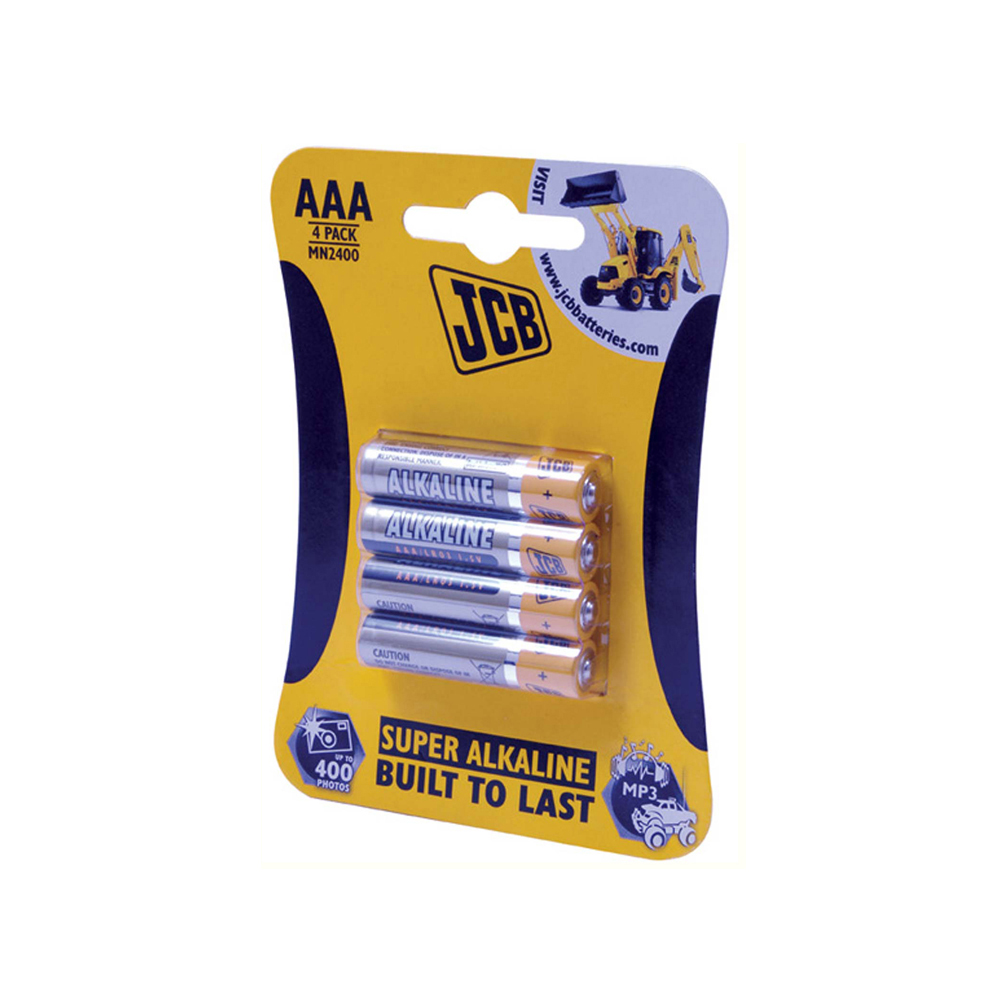 JCB Alkaline AAA Battery - Pack Of 4