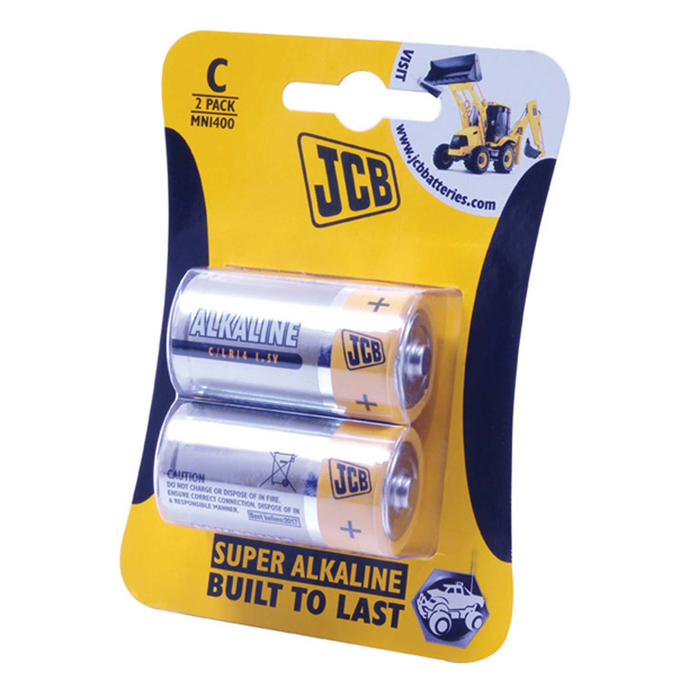 JCB Alkaline C Battery - Pack Of 2