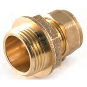 Compression Male Coupling 15 x 1/2