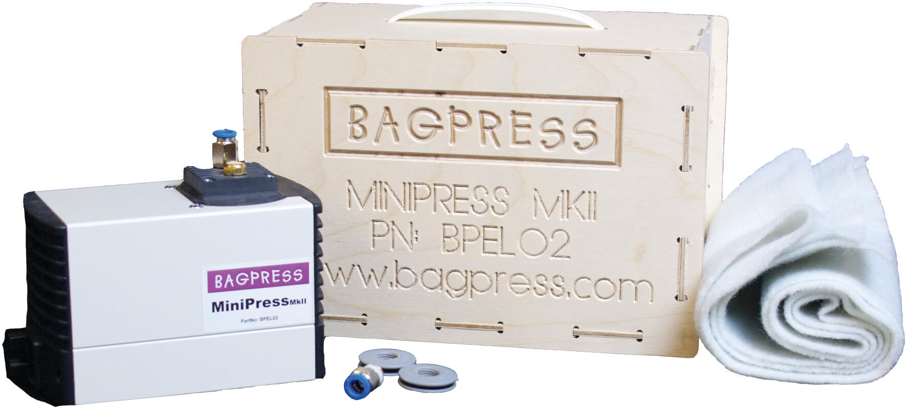 Bagpress MiniPress Kit MkII