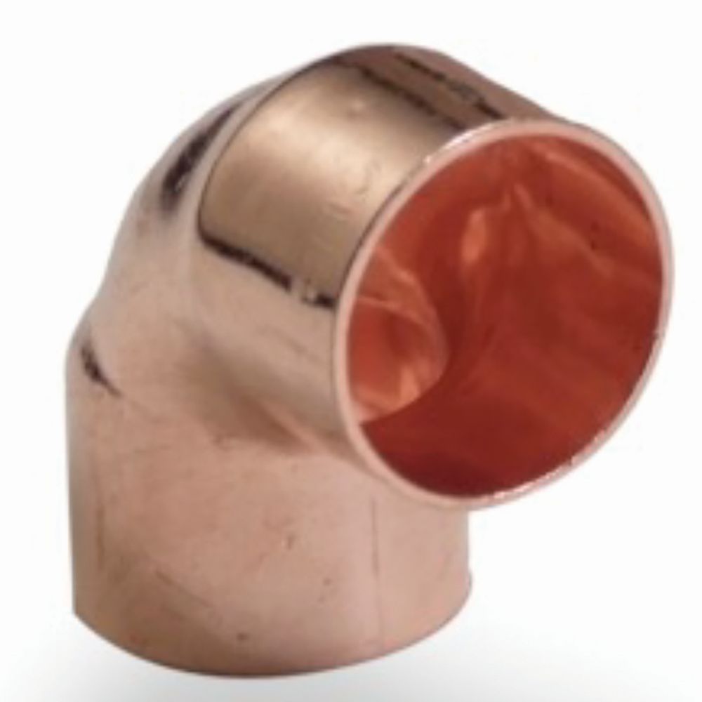Copper End Feed Elbow 90° - 15mm