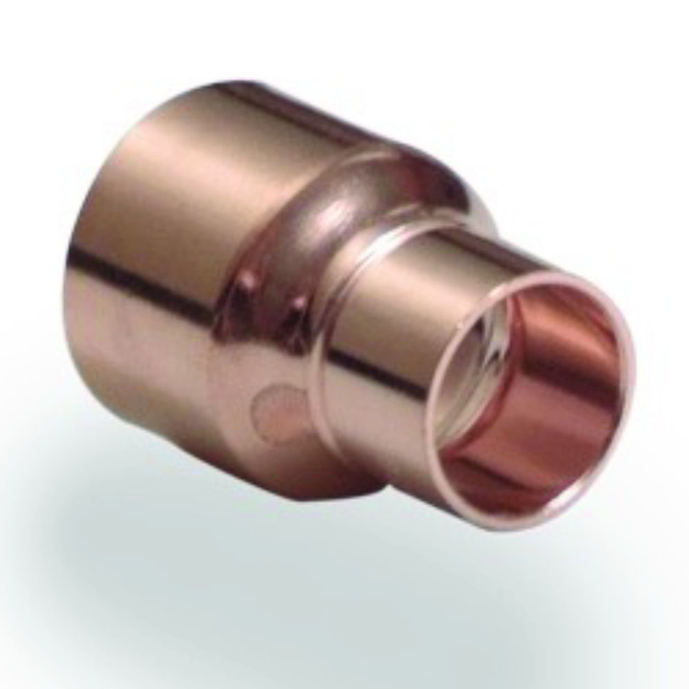 Copper End Feed Reducer - 22 x 15mm