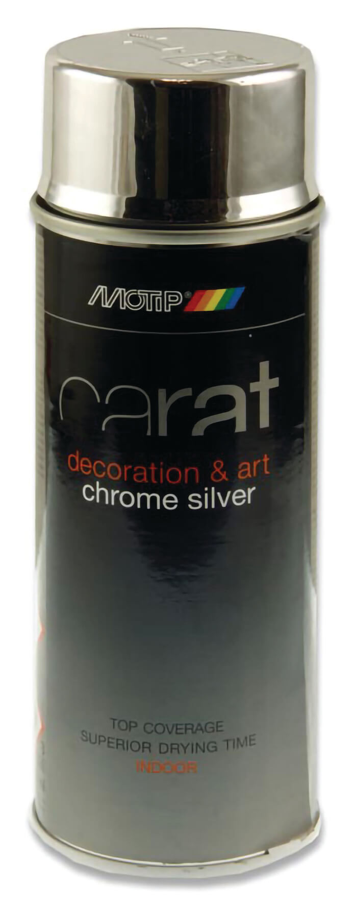 Can Art Chrome Effect Spray Paint, Silver - 400ml