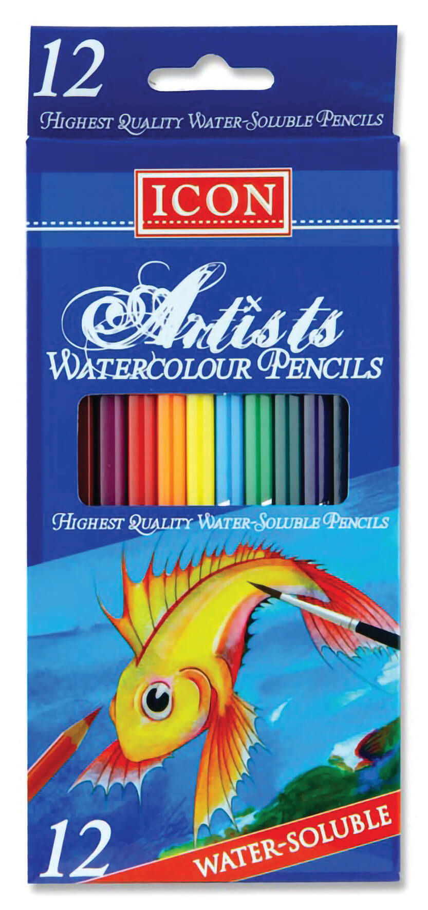 Watercolour Colouring Pencils - Box of 12