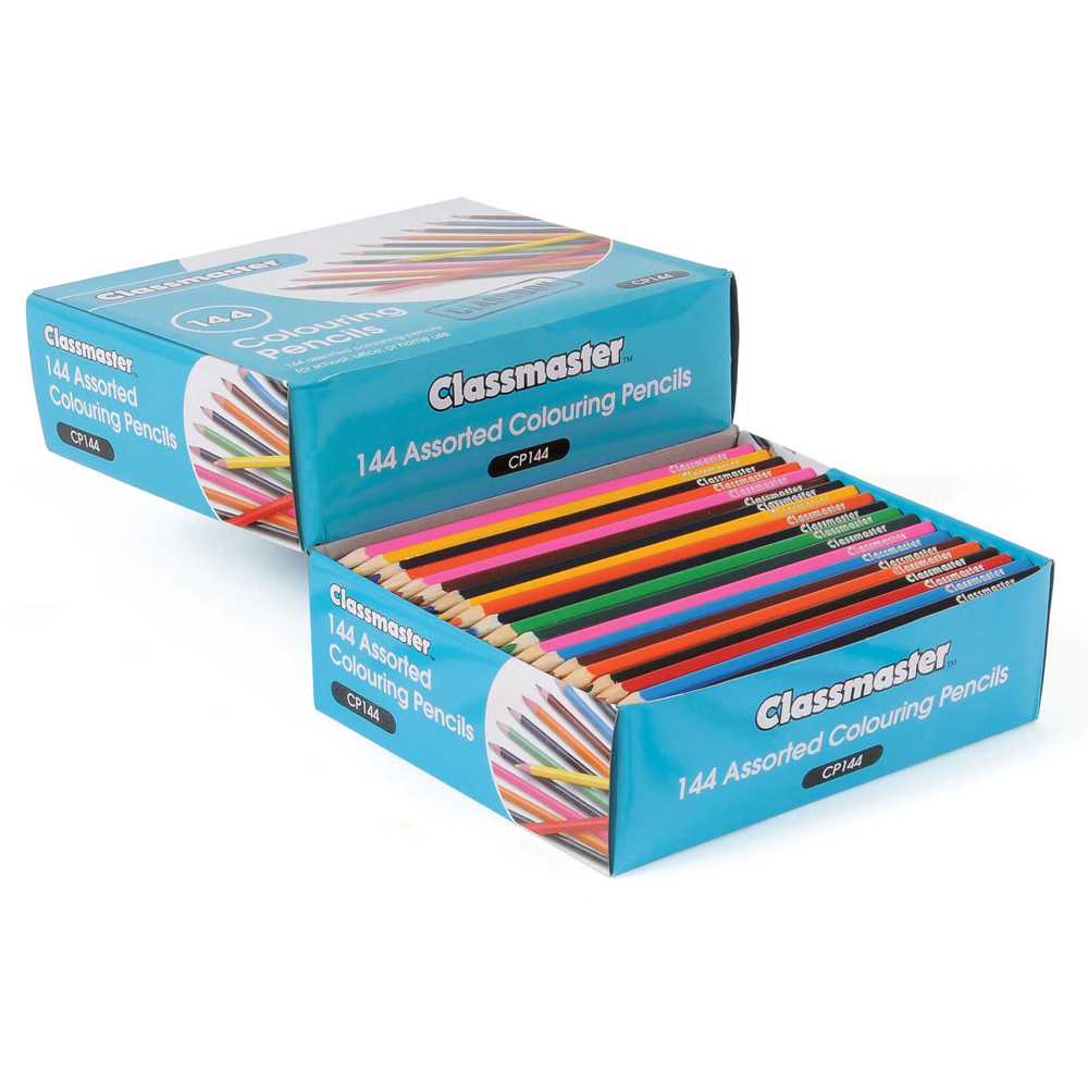 Colouring Pencils Assorted - Pack of 144