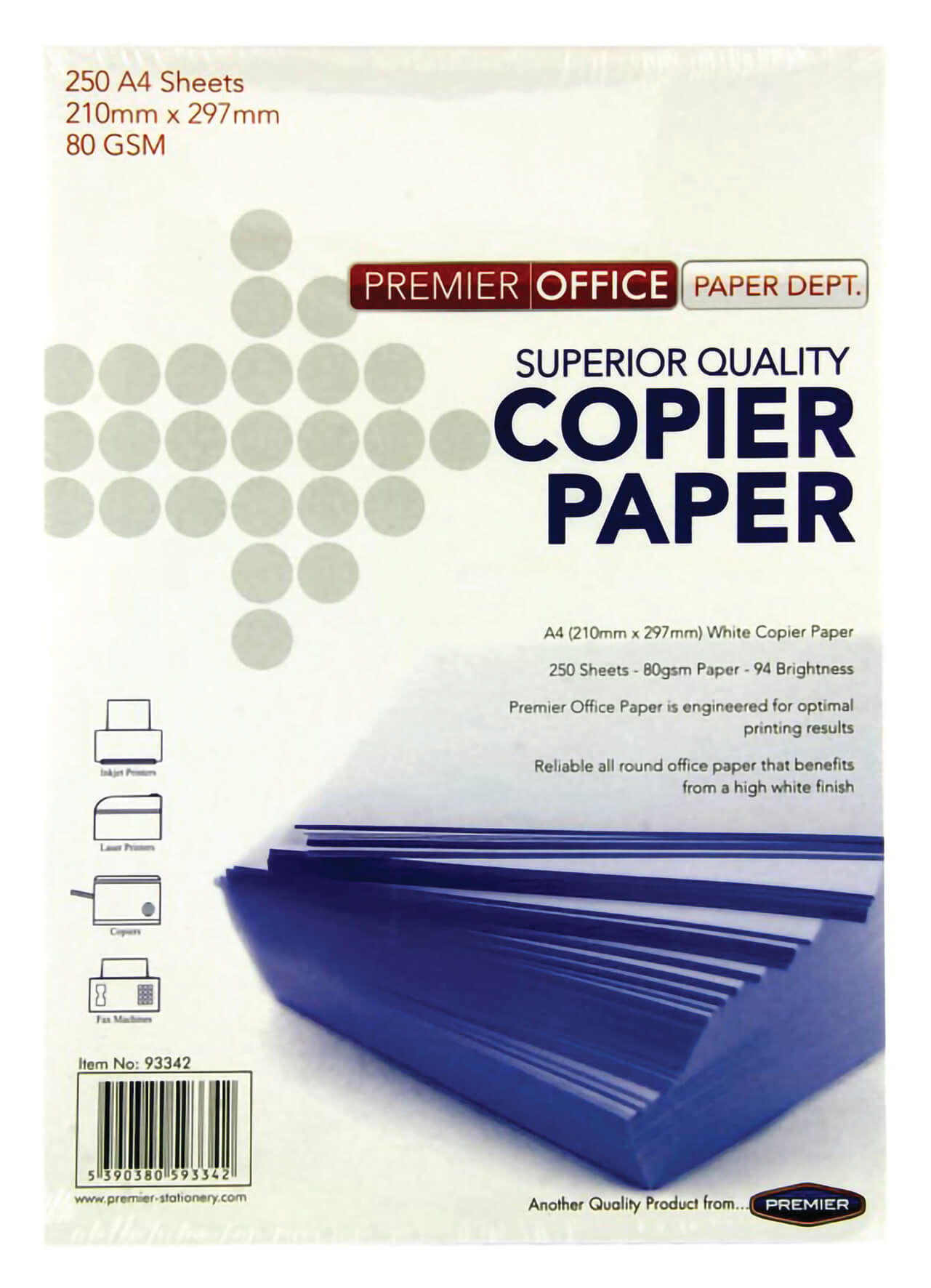 Copier Paper A4 80gsm - 250 Sheets