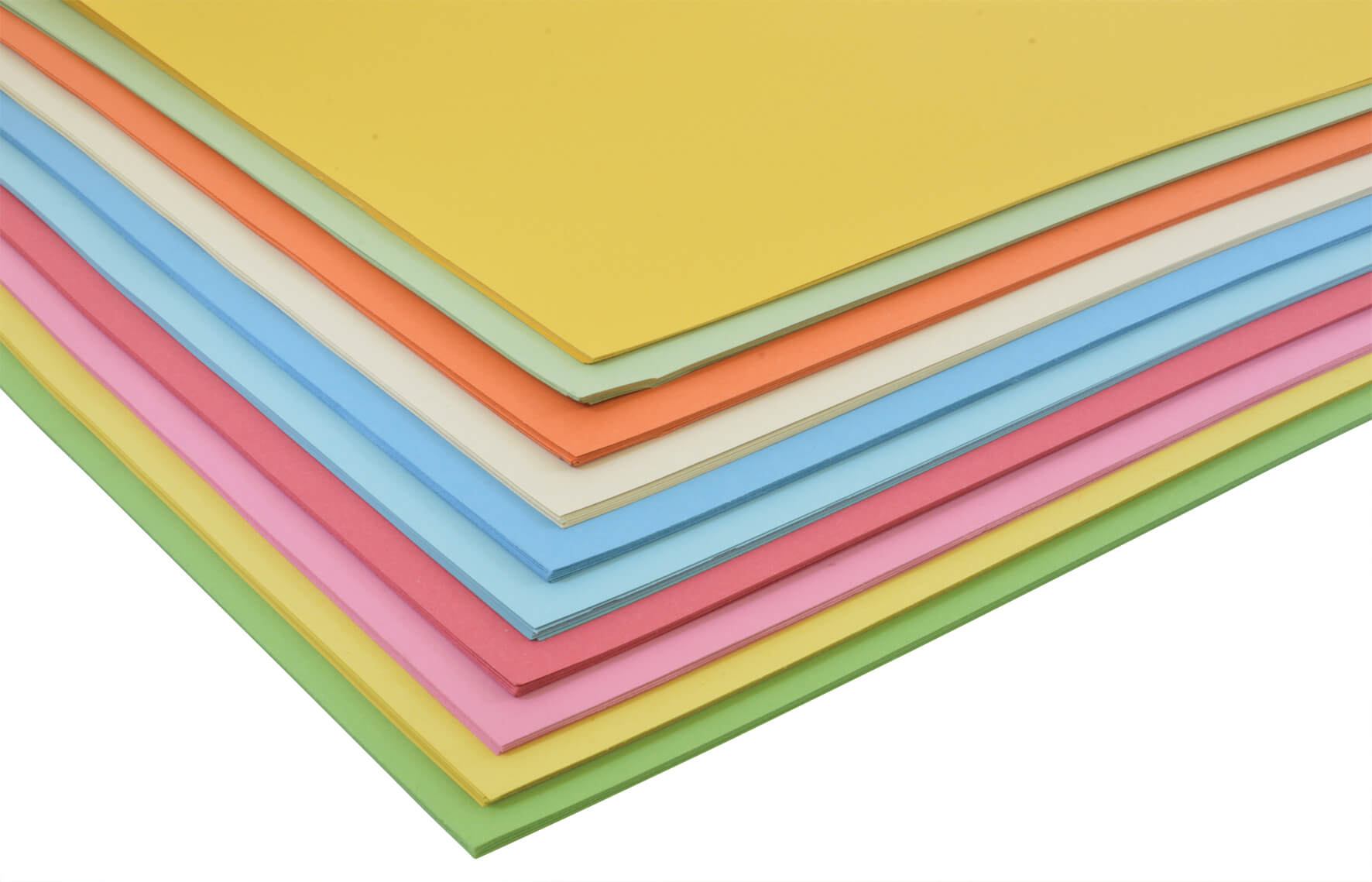 Pastel Card Assorted Colours A2 - Pack of 100