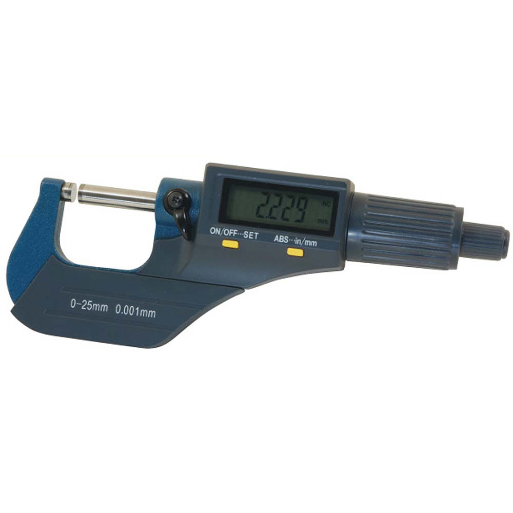 Diatec Digital Micrometer 0-25mm