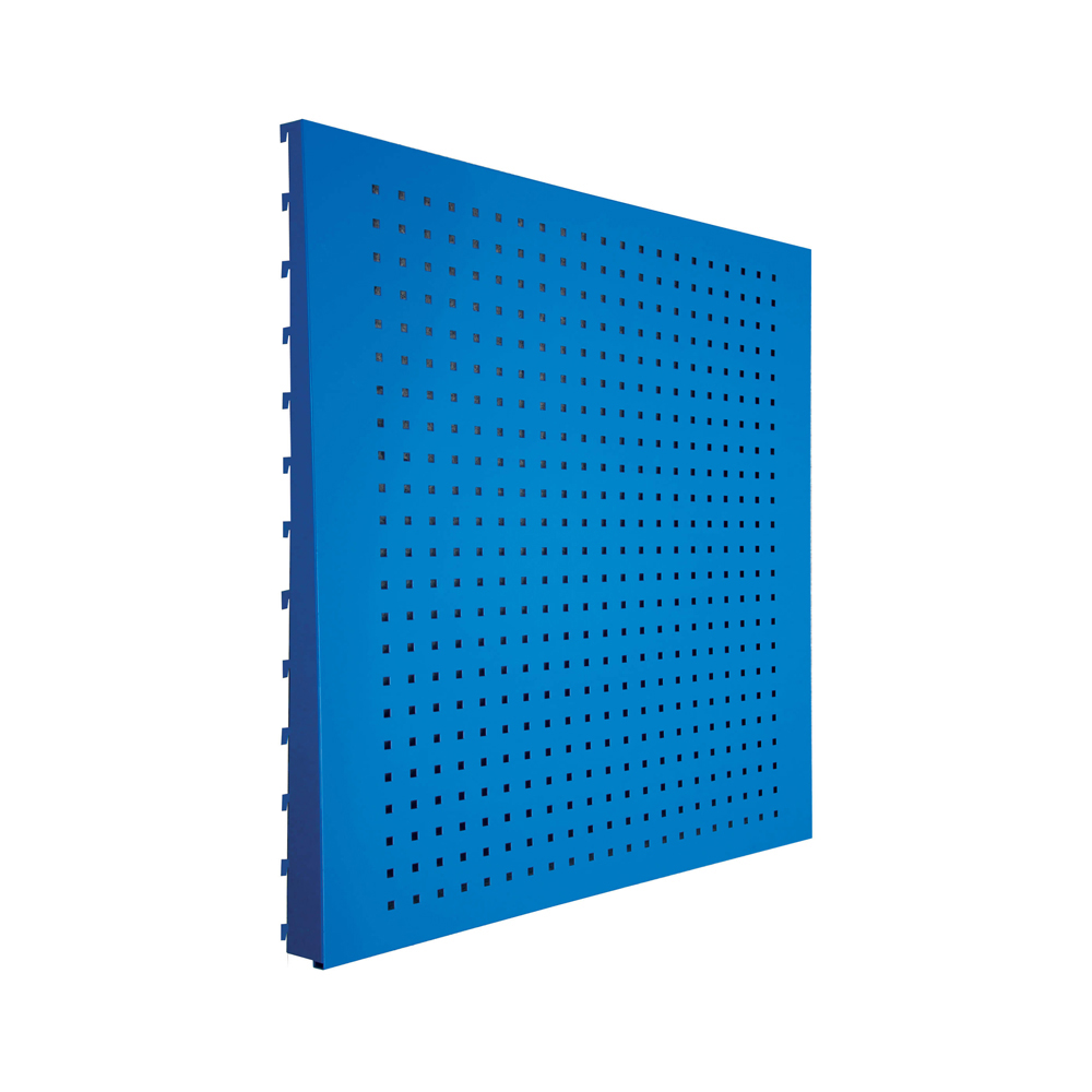 Edubench Tool Trolley Panel - perforated H910mm x W960 x D60 ( Blue)