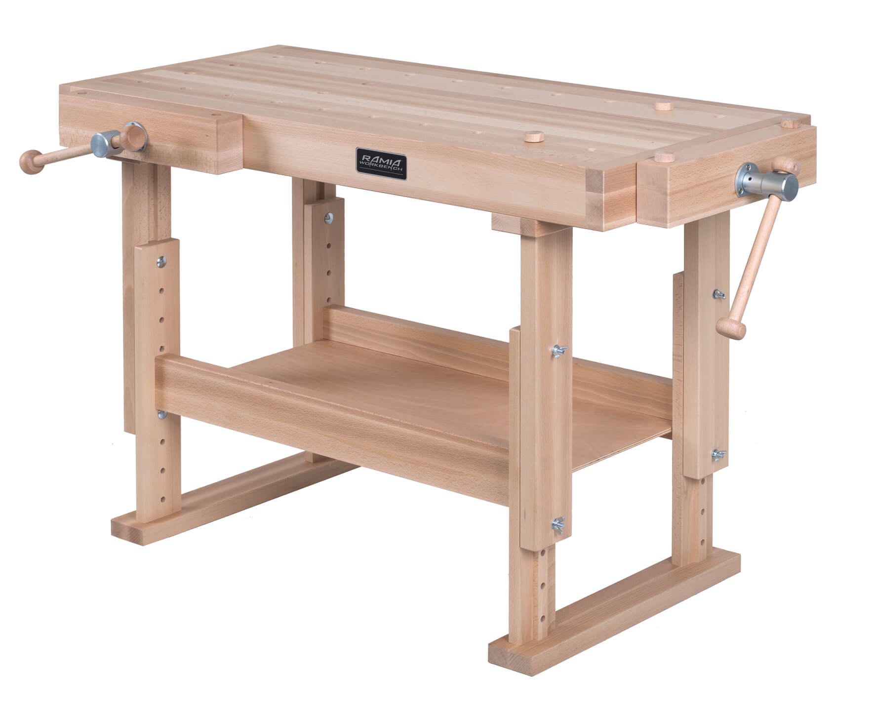Edubench Professional Cabinetmaker's Single Station Bench 2120mm x 760 x 860