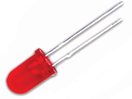Standard 5mm LED - Red - Pack Of 100