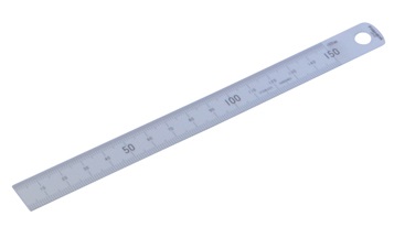 Precision Stainless Steel Rule - 150mm/6