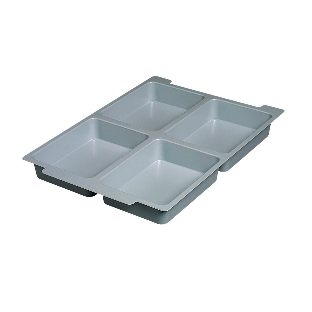Gratnells Moulded Tray Insert - Four Section