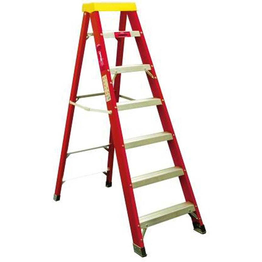 Fibreglass Step Ladder 6 Tread