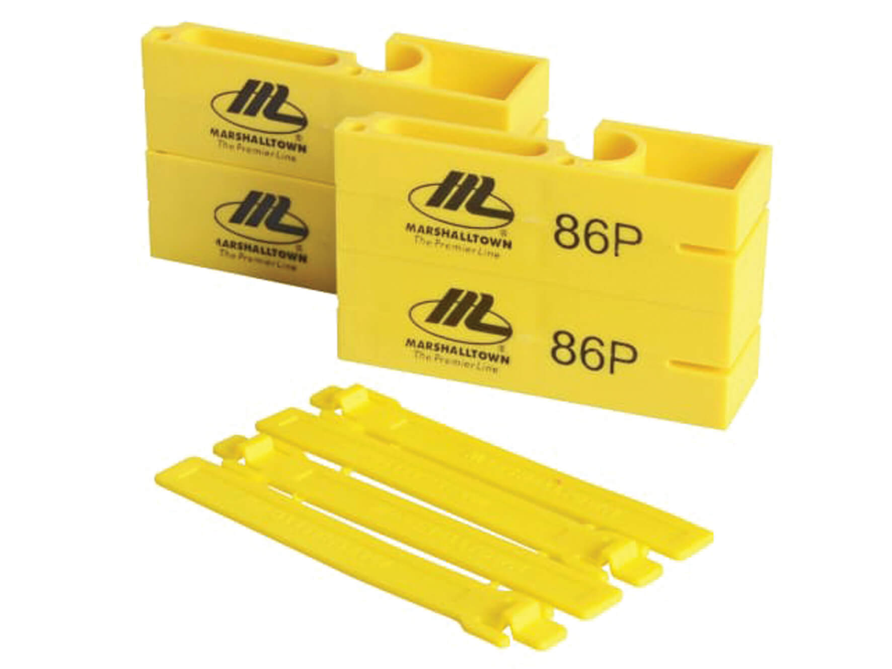 Marshalltown M86P Plastic Line Blocks - Pack of 2 Pairs