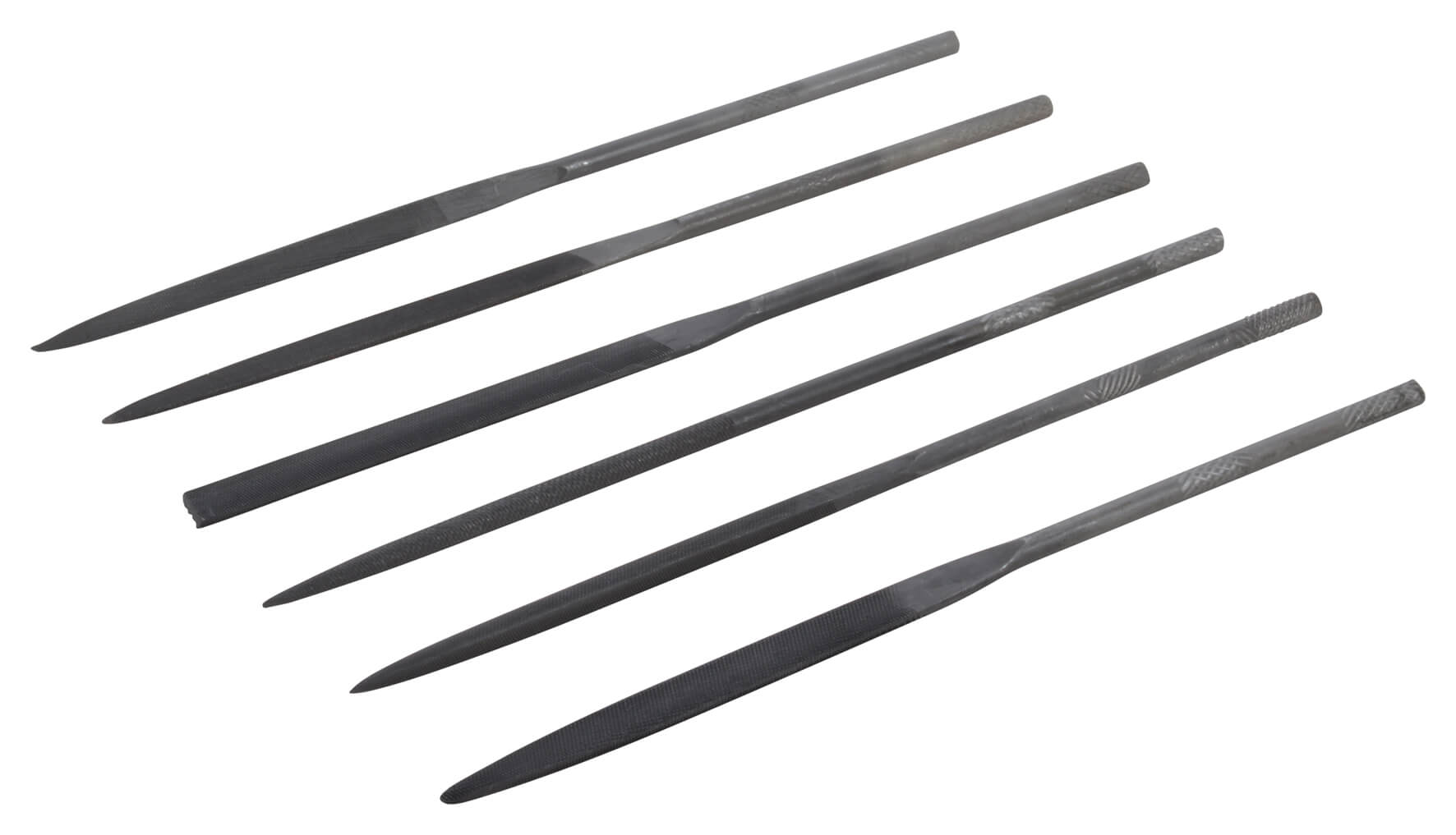 Standard Needle File Set - 6 Piece